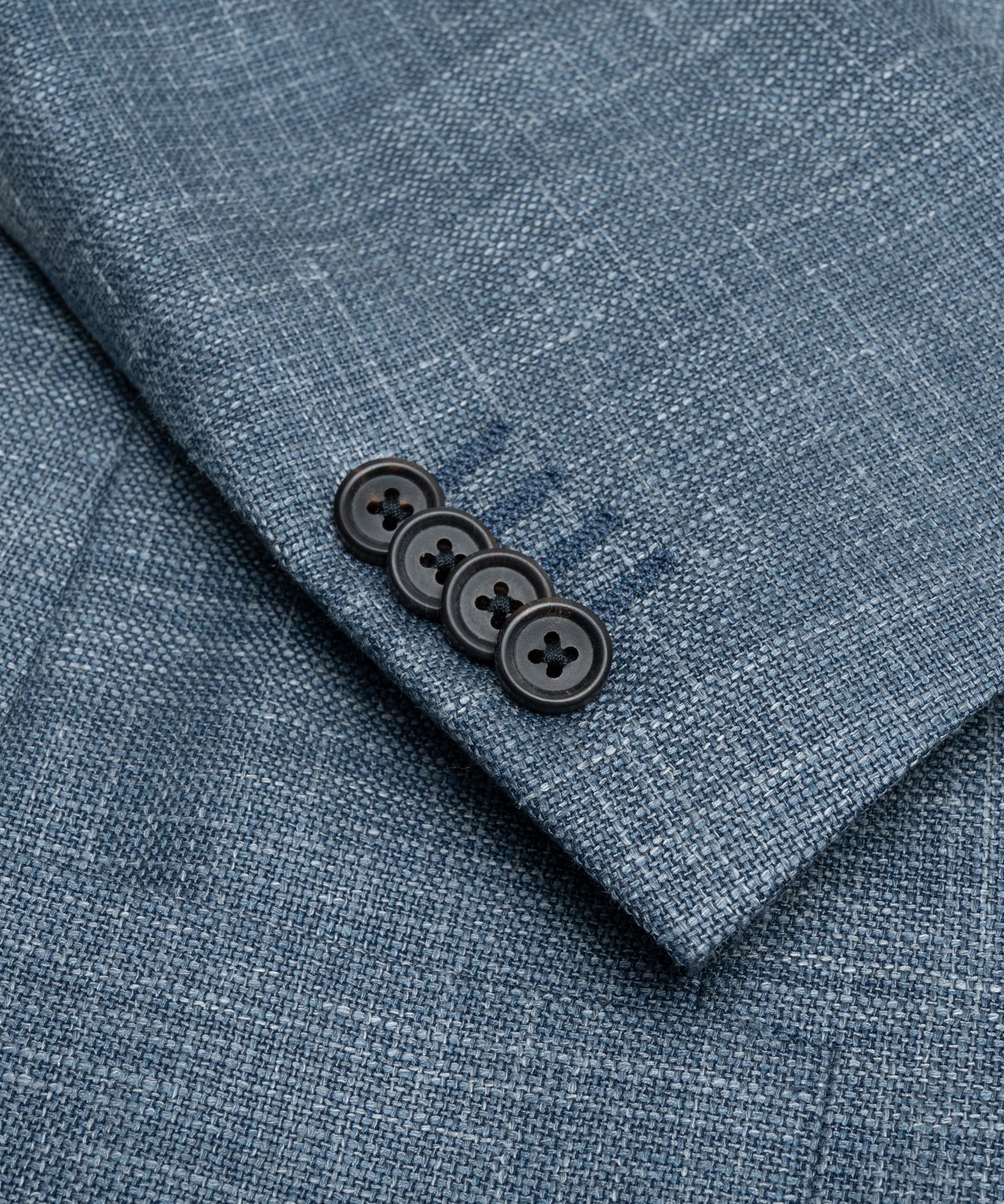 Colbert wol/zijde/linnen blauw - Image 3