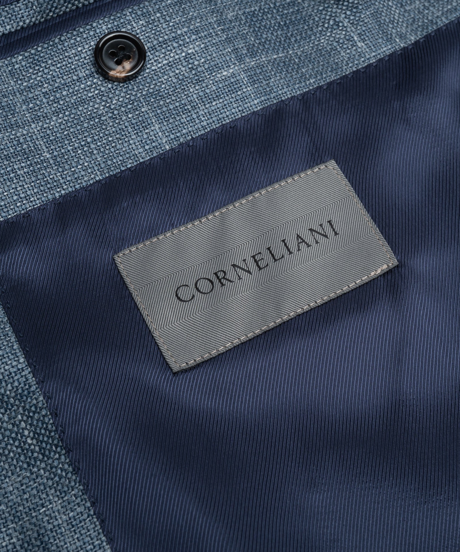 Colbert wol/zijde/linnen blauw - Image 4
