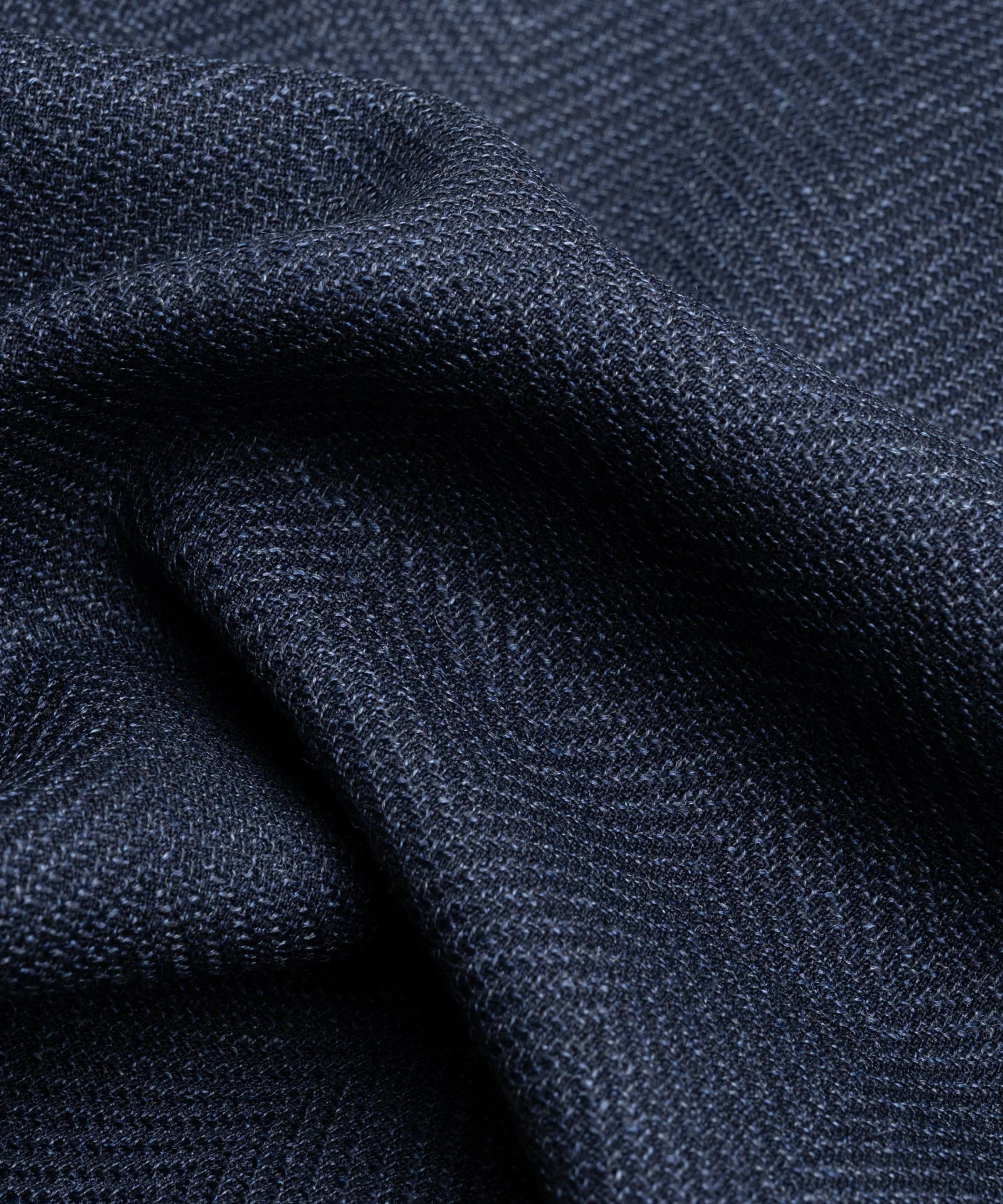 Colbert virgin wol stretch blauw visgraat - Image 6