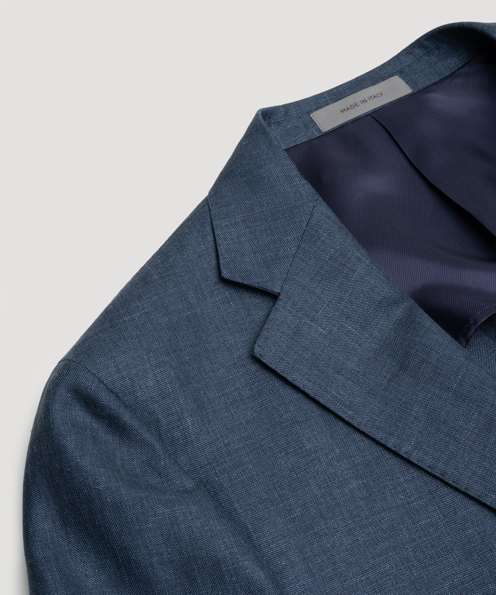 Pak virgin wol/linnen/zijde blauw - Image 4