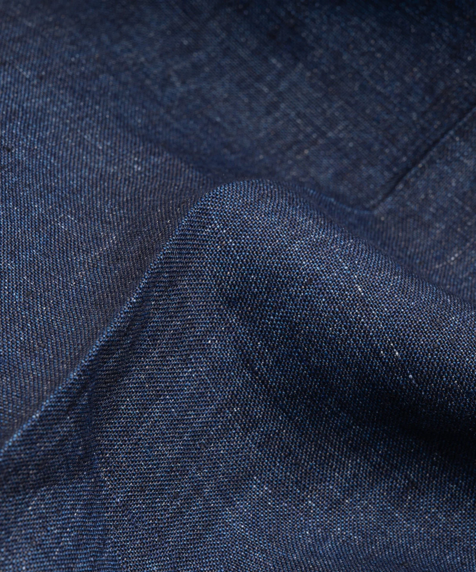 Pantalon linnen donkerblauw - Image 4