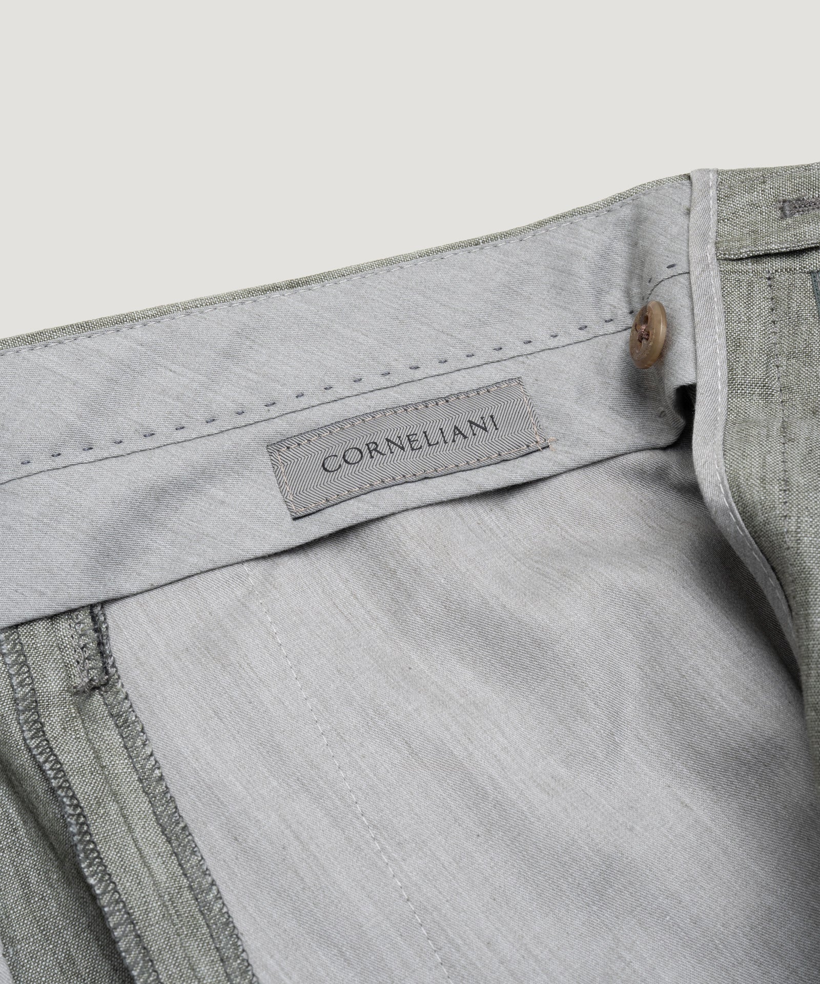 Pantalon linnen mintgroen - Image 5