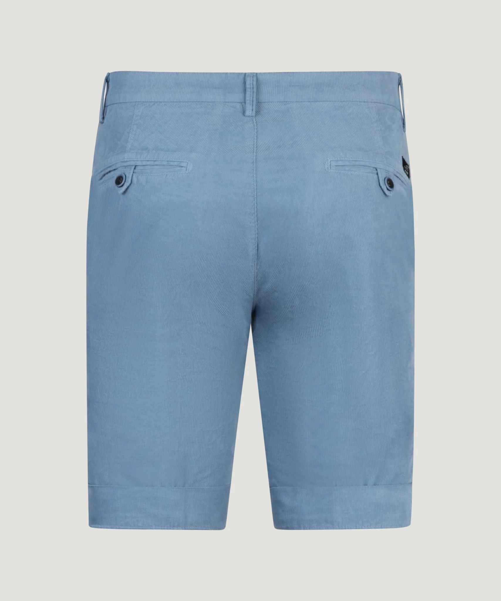 Bermuda shorts baby cord katoen stretch lichtblauw - Image 2