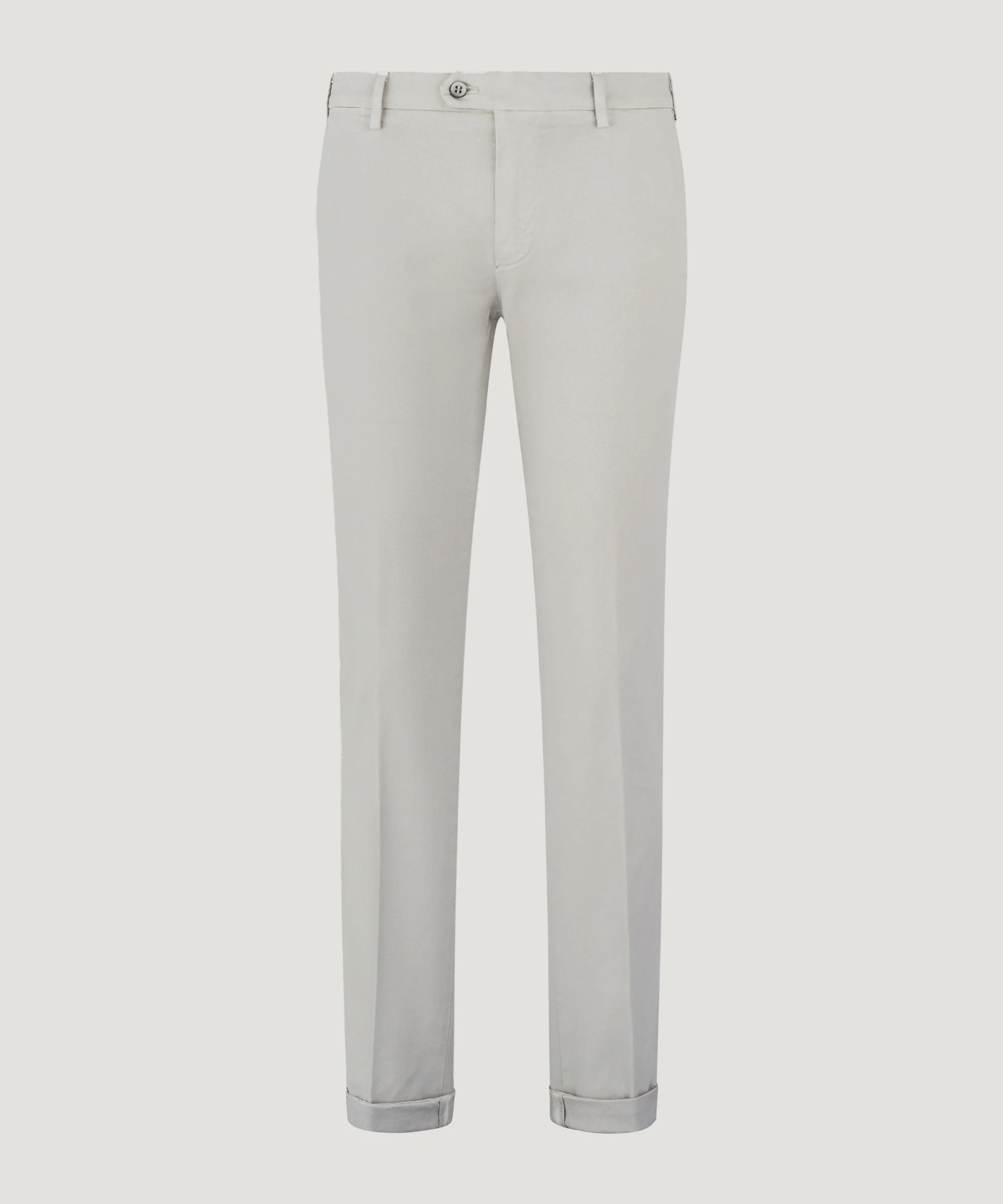 New York style chino katoen/modal stretch grijs