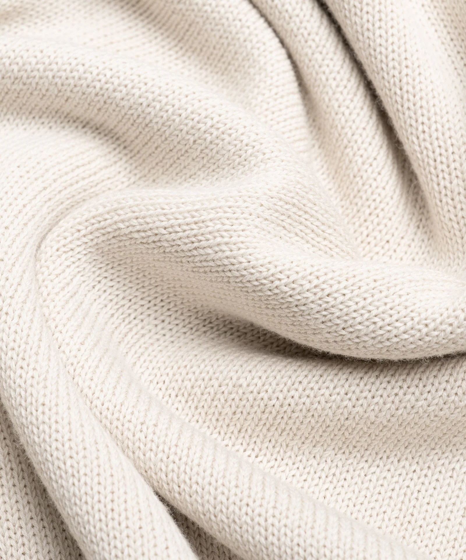 Caliper knitted trui katoen beige - Image 5