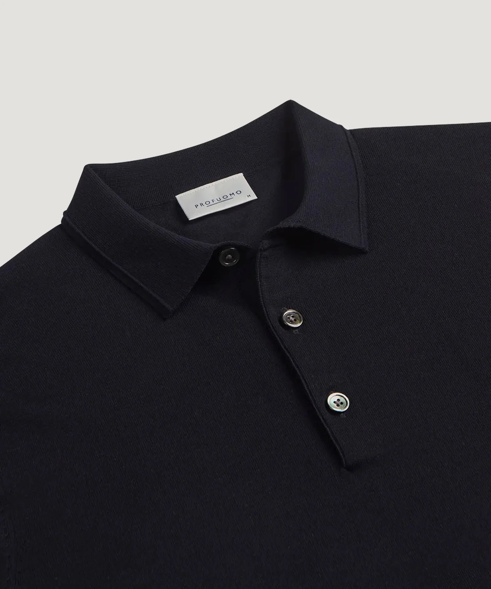 Luxury basic polo donkerblauw - Image 3