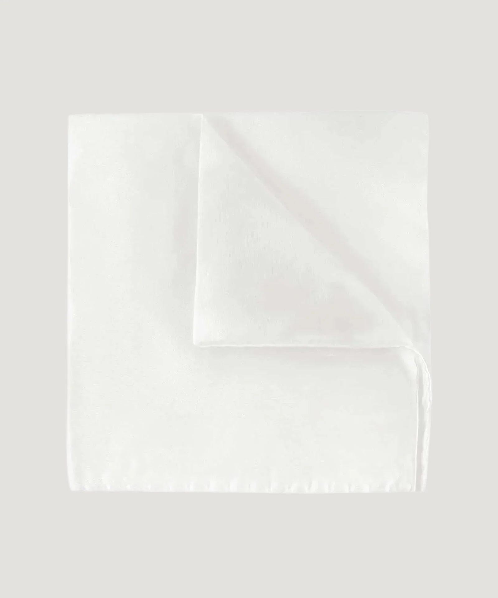 Pochet zijde off-white