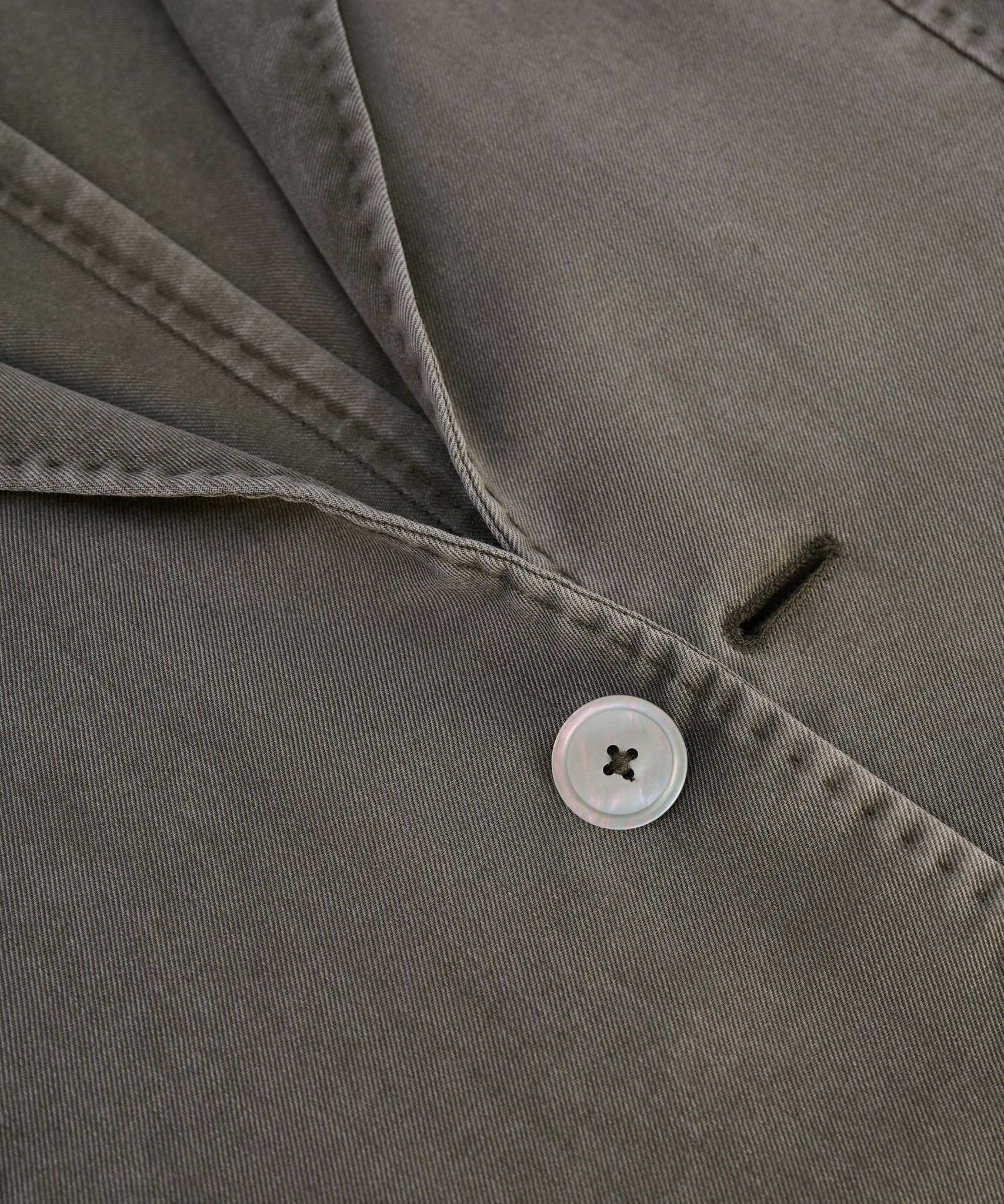 Colbert garment-dyed wol bruin - Image 6