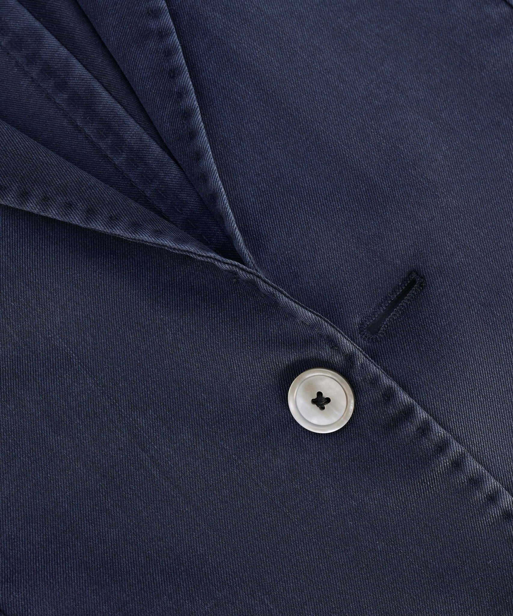 Colbert garment-dyed wol donkerblauw - Image 6
