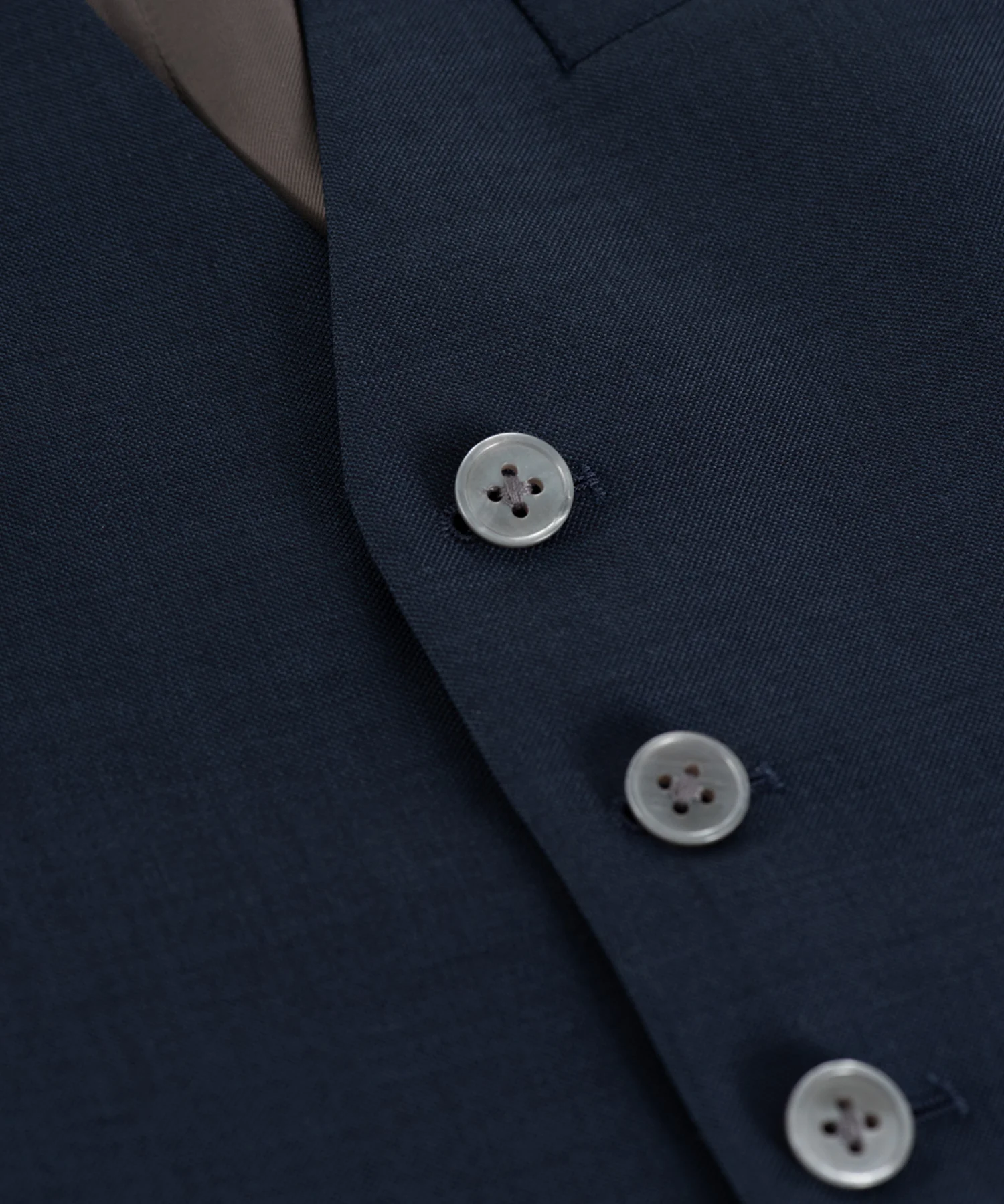 Gilet navy wol - Image 2