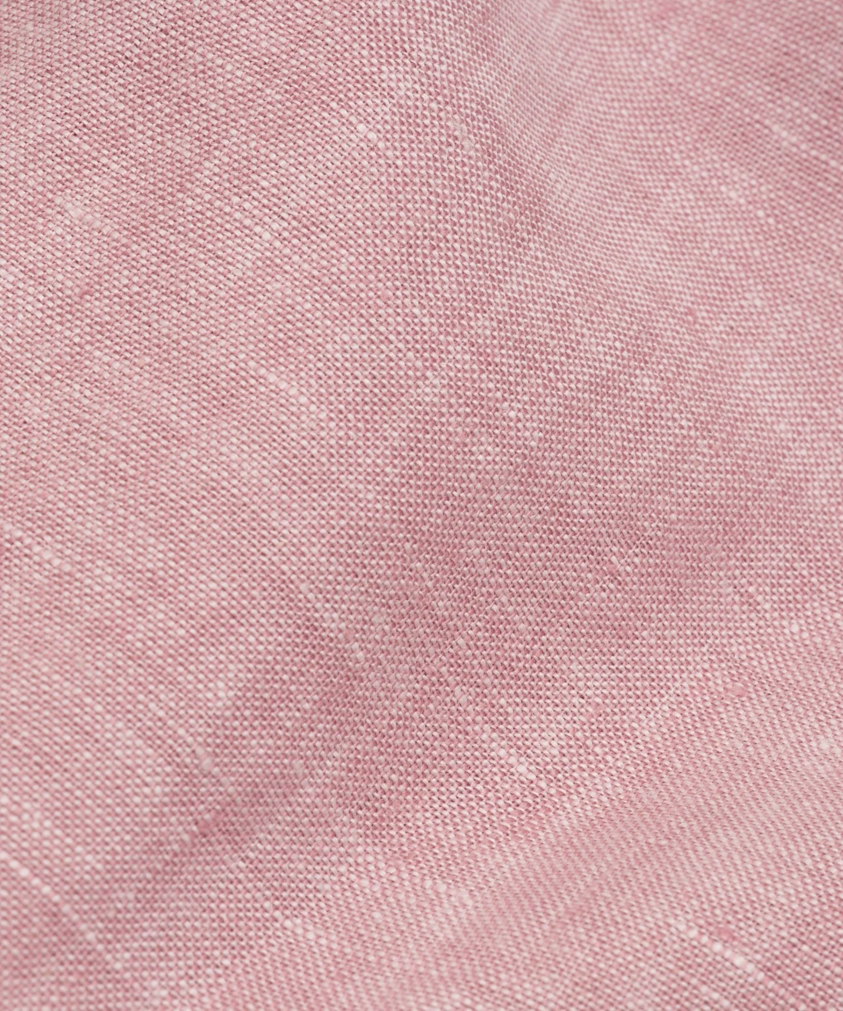 Overhemd gewassen linnen roze - Image 5
