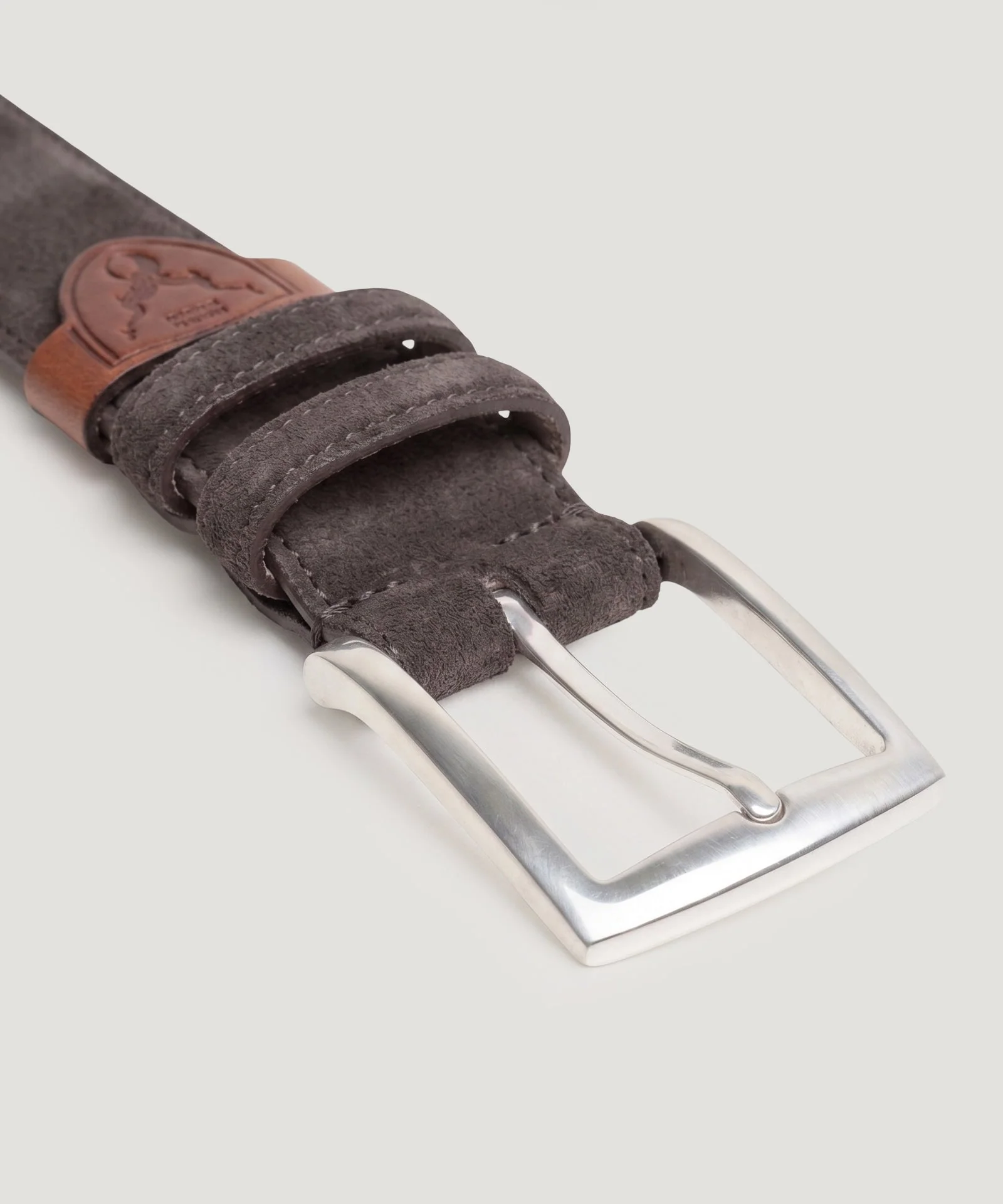 Riem antilopesuède bruin - Image 2