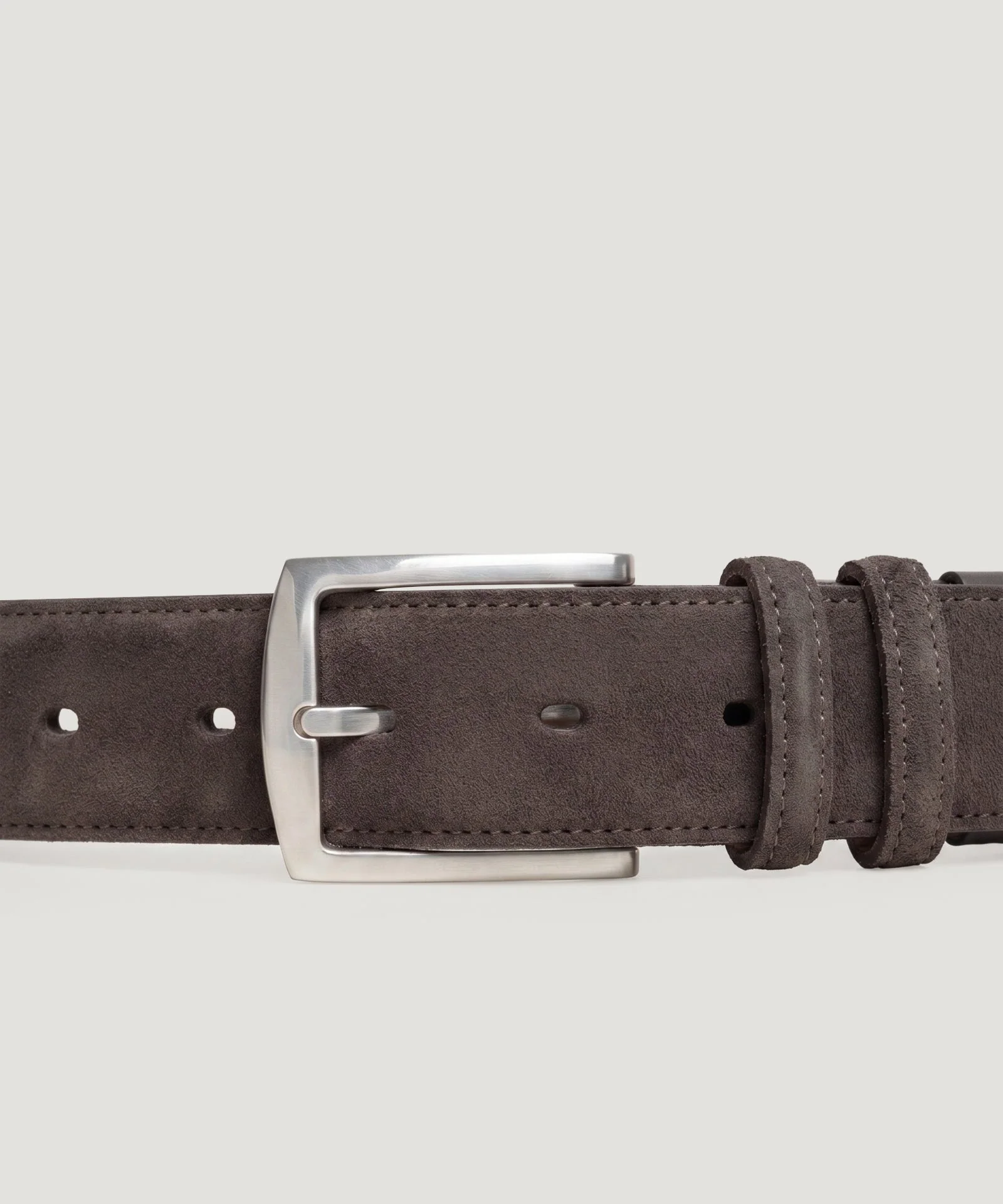 Riem antilopesuède bruin - Image 3