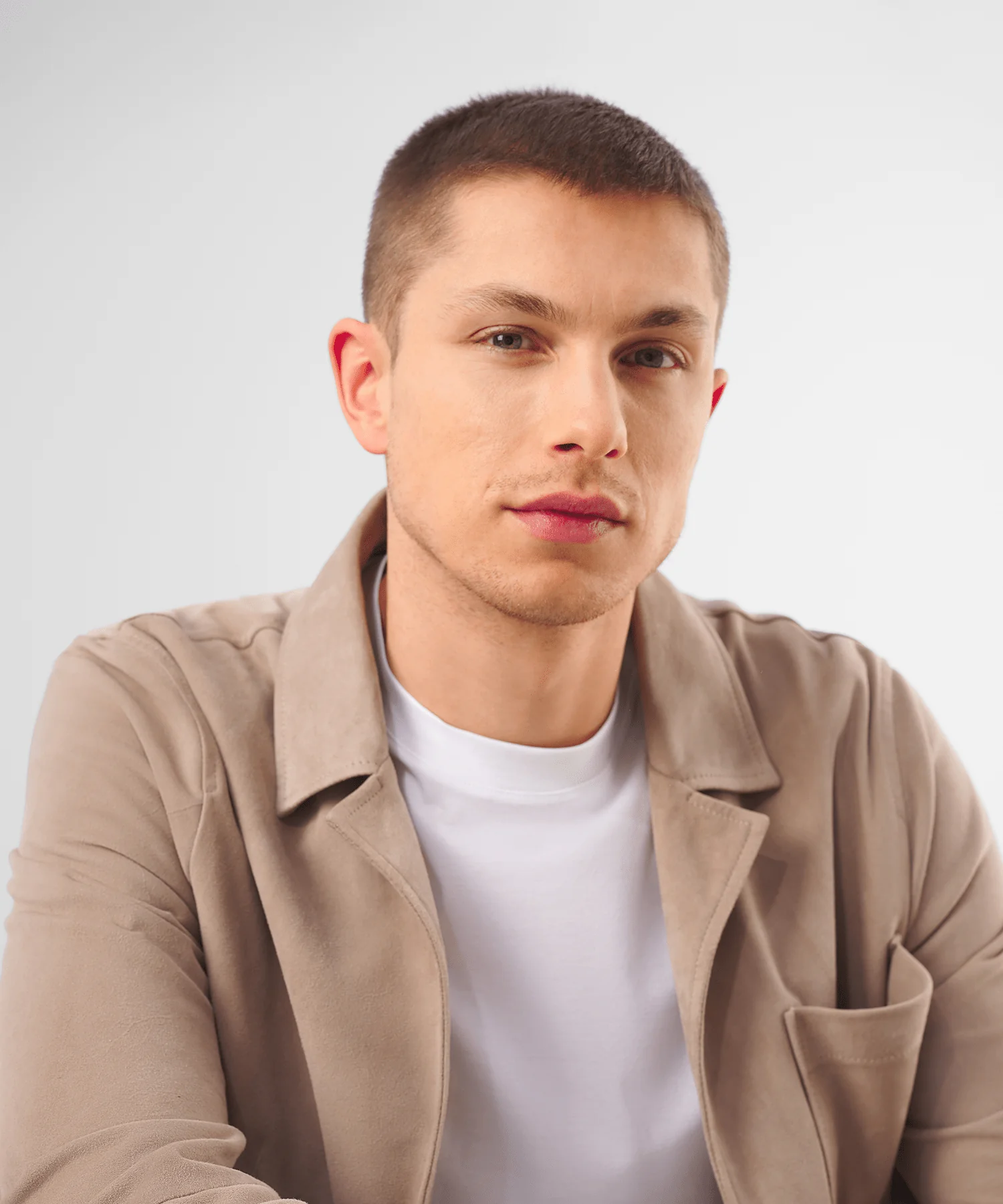 Blazer suède beige - Image 4