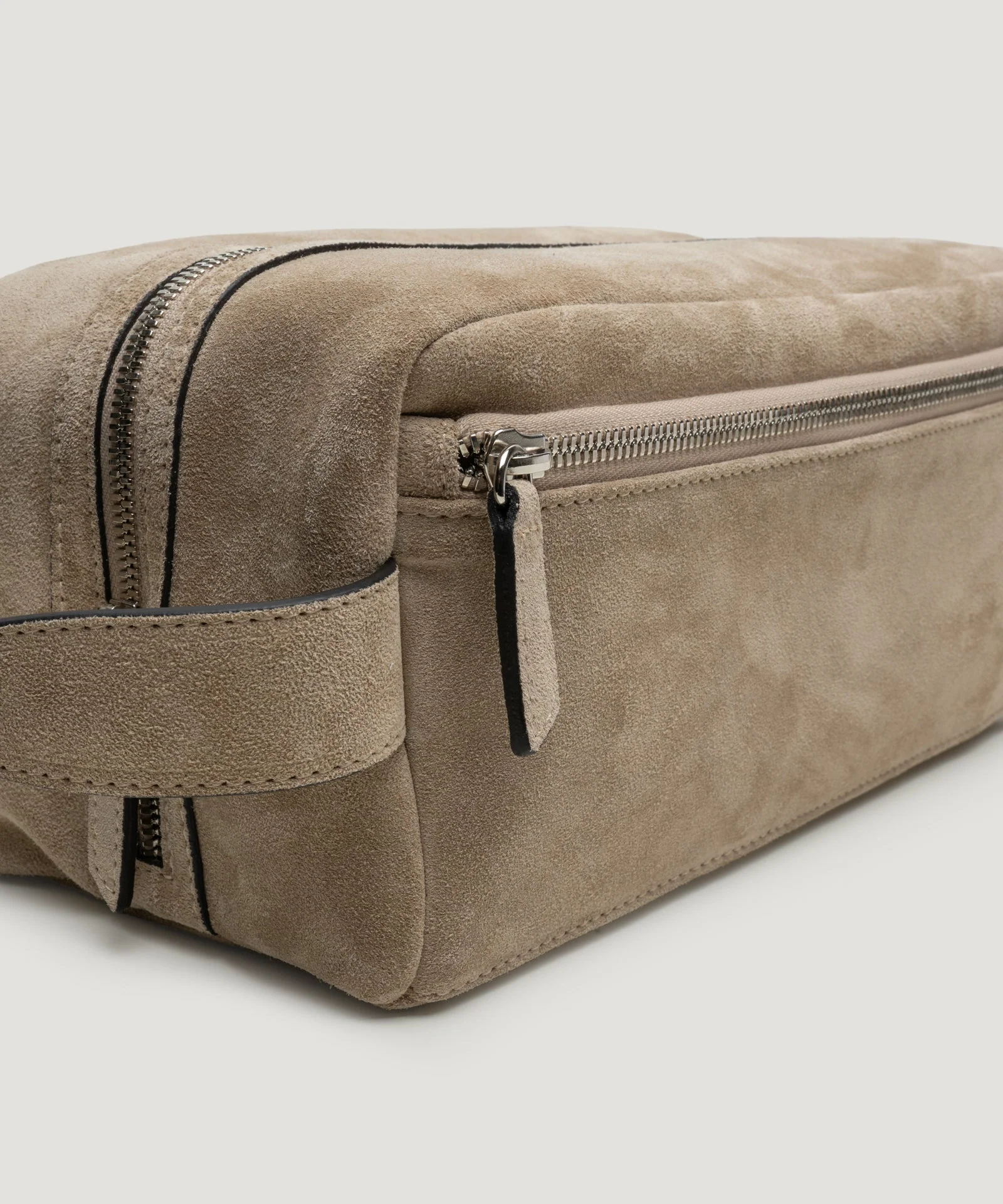 Beauty case suède beige - Image 4