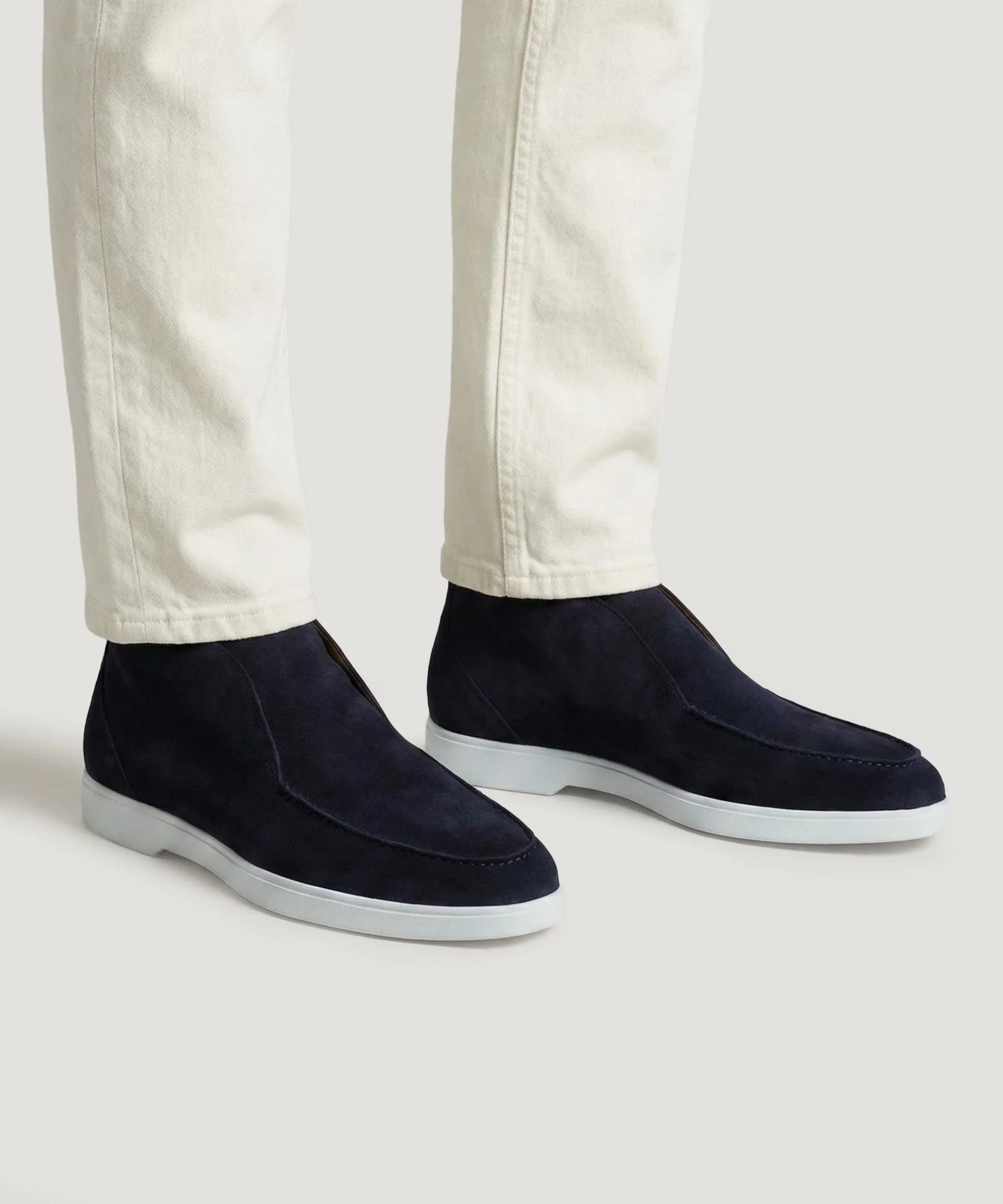 City Loafer suède donkerblauw - Image 2