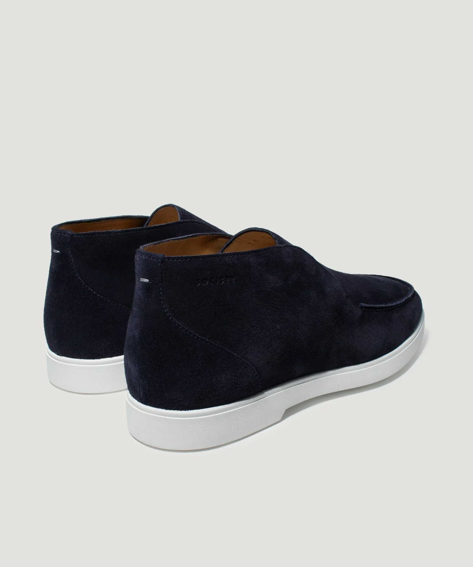 City Loafer suède donkerblauw - Image 4