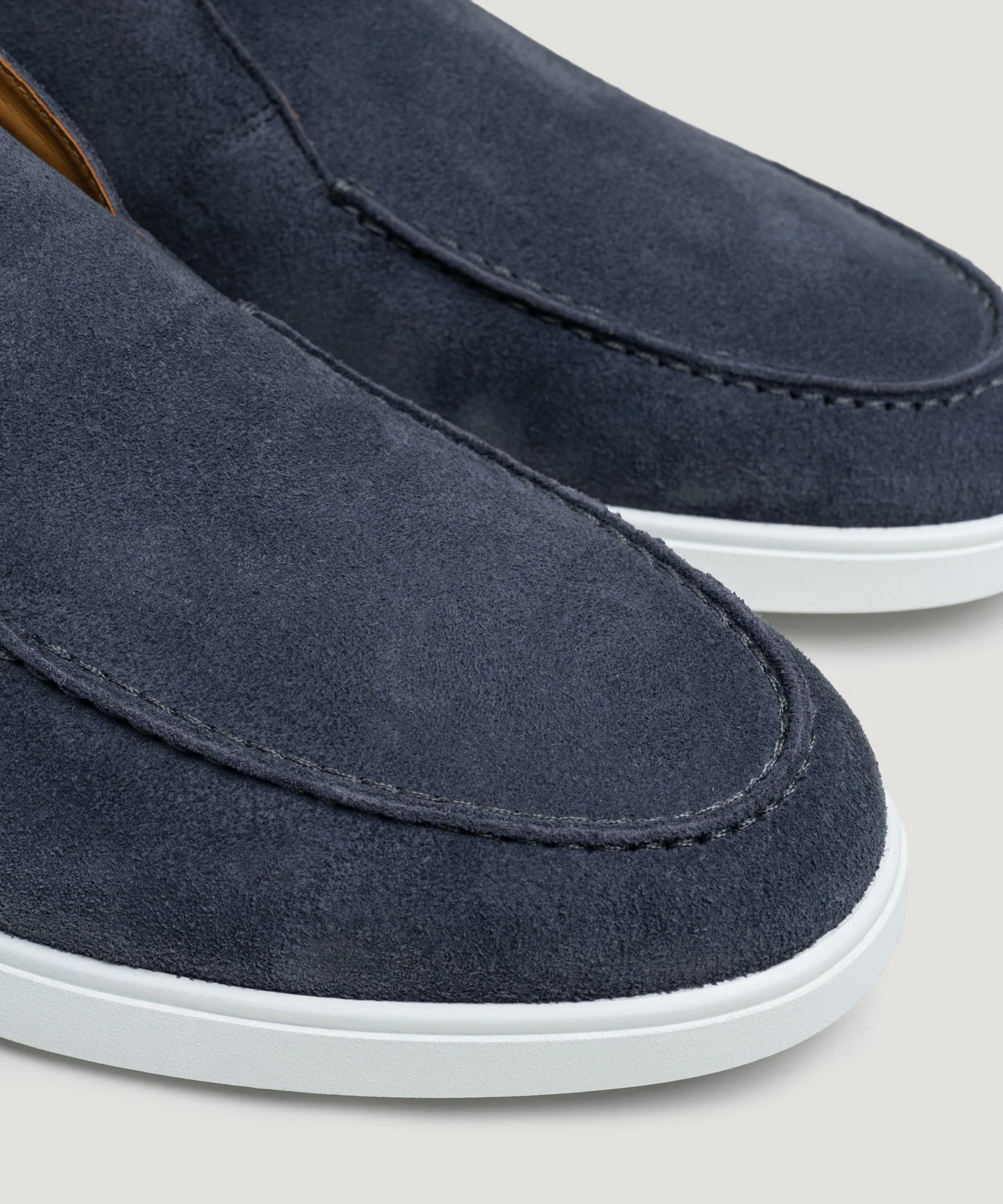 City Loafer suède grijsblauw - Image 4