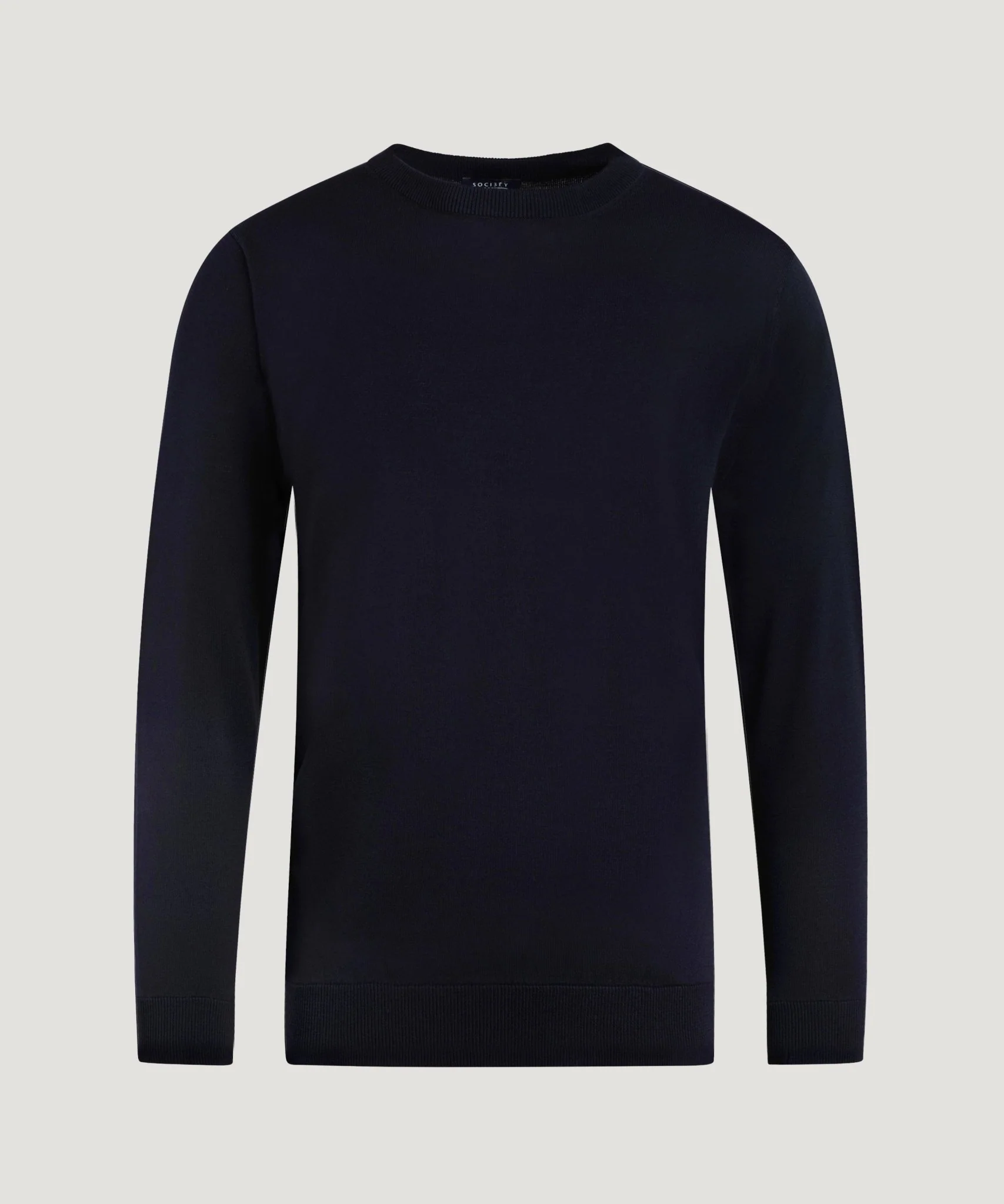 Cool Dry Easy Stretch crewneck trui donkerblauw