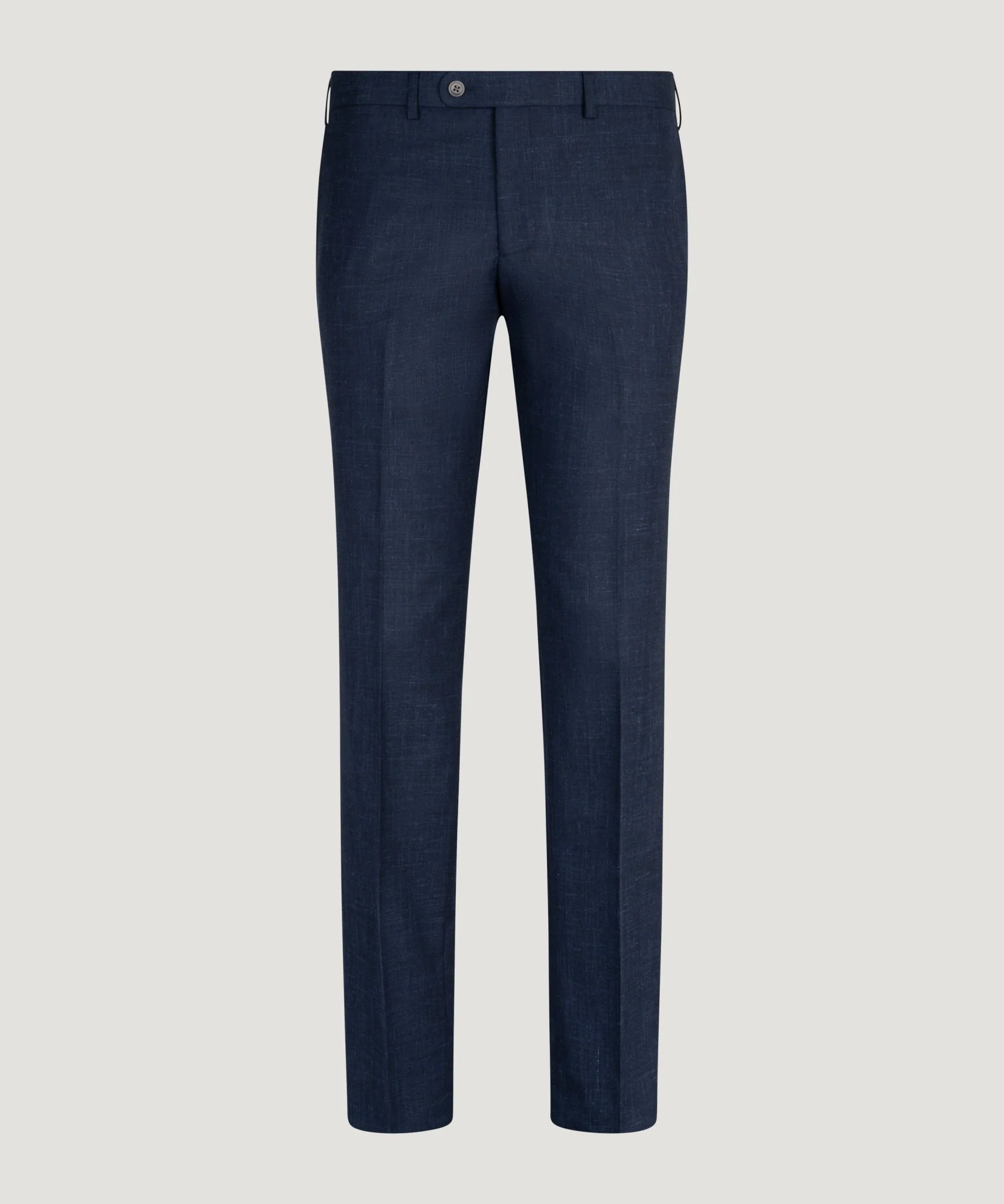 Driedelig pak wol/linnen/zijde donkerblauw - Image 4