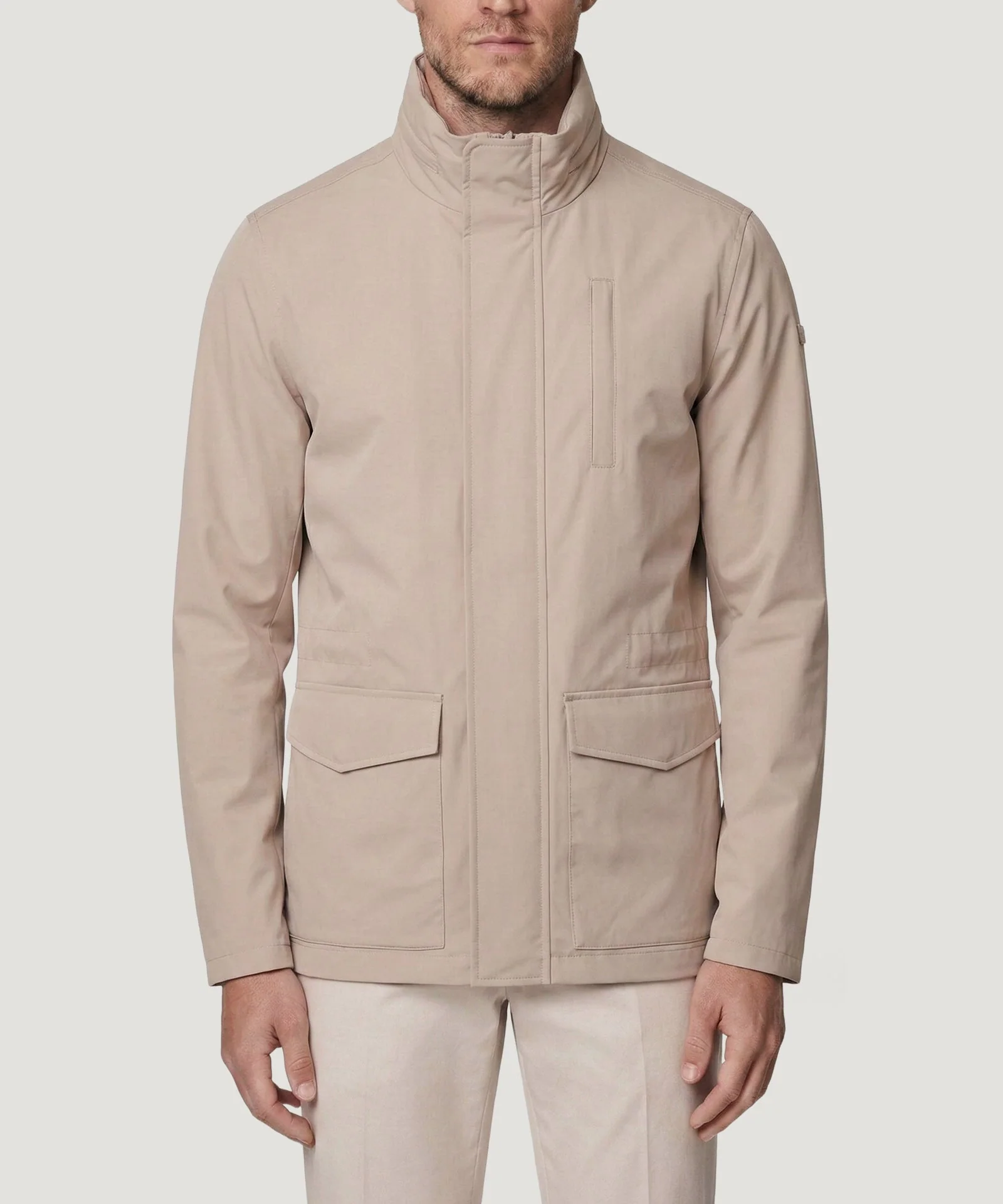 Field jacket beige - Image 2