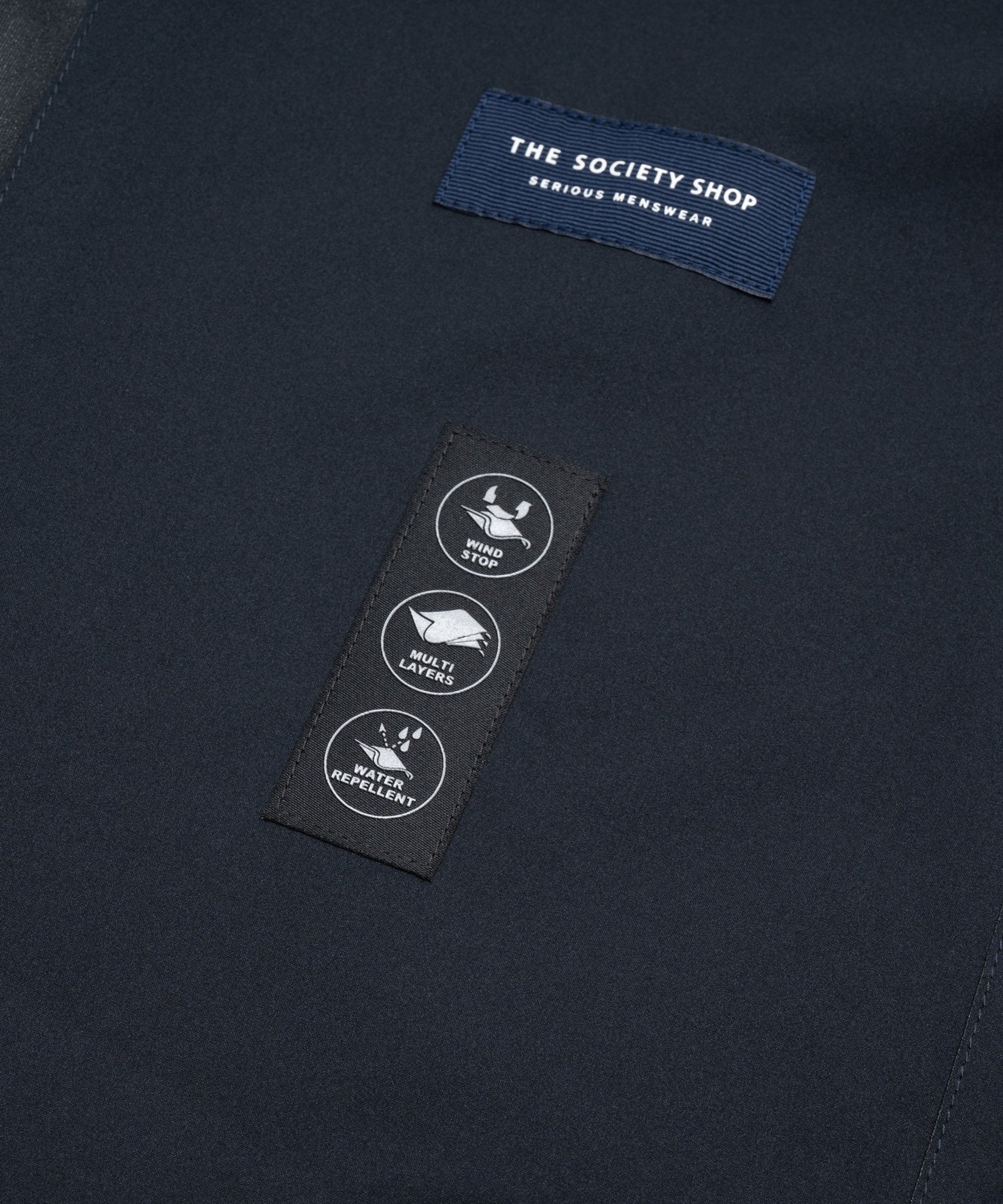Japanese Tech Coat donkerblauw - Image 9