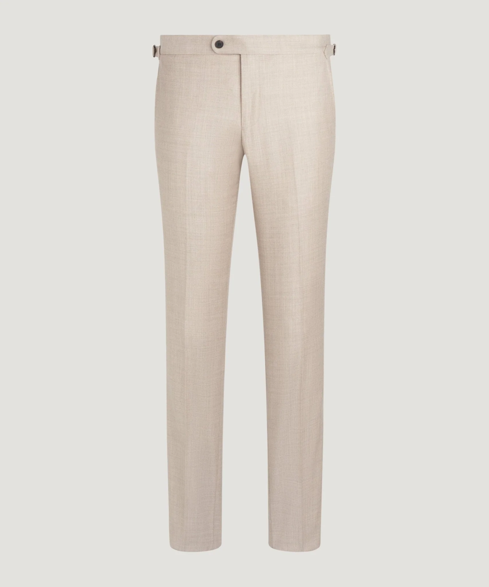 Pantalon wol beige