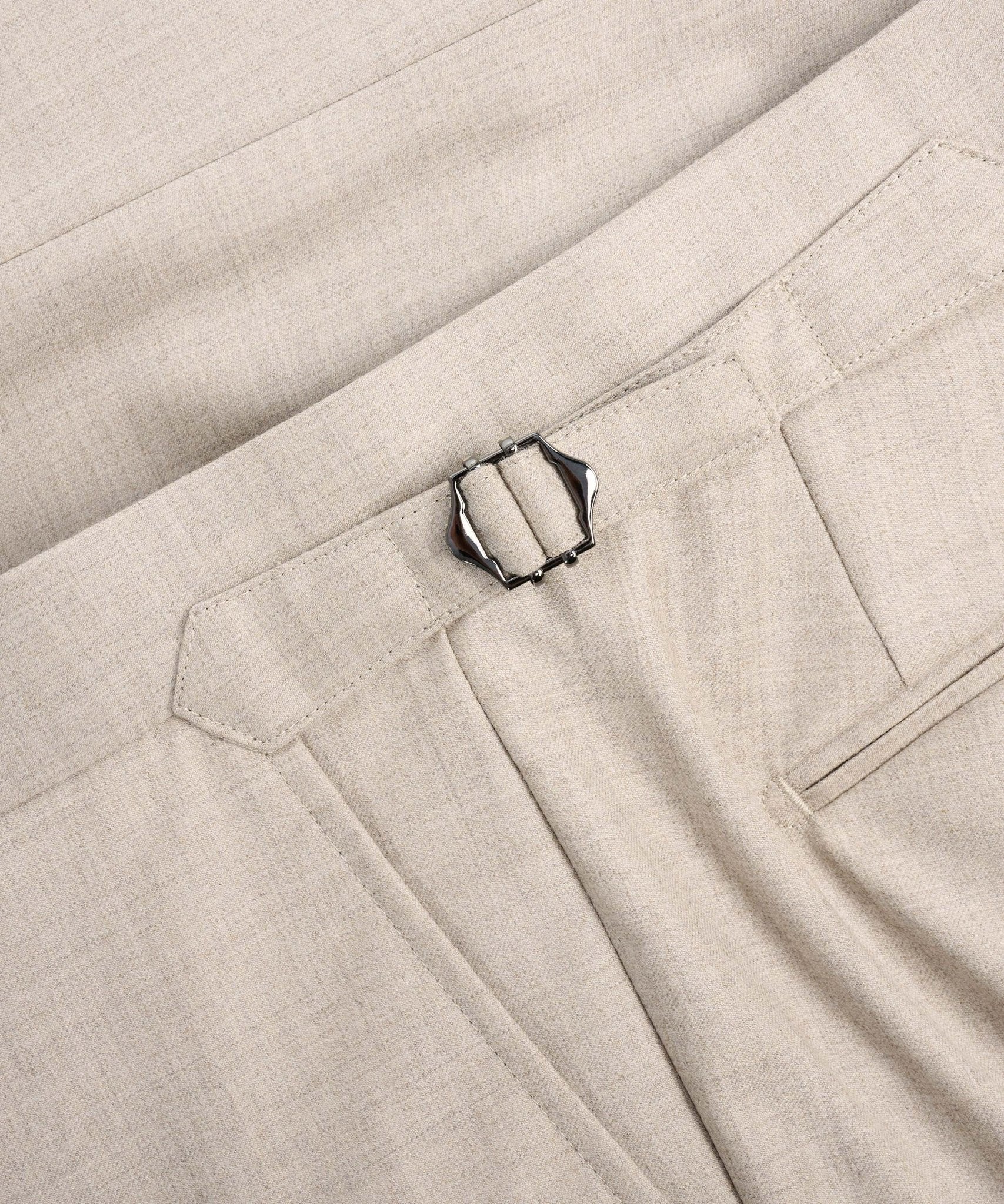 Pantalon wol beige - Image 2