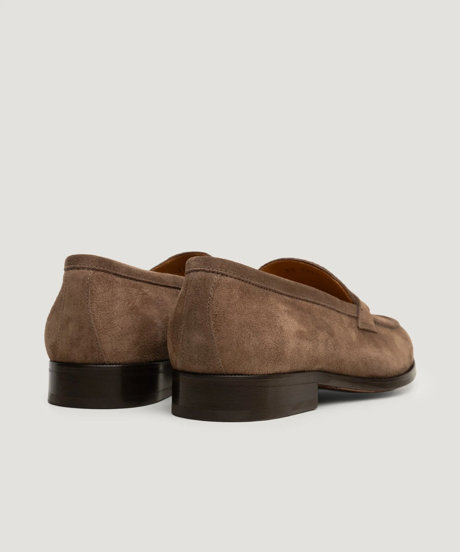 Penny loafer suède taupe - Image 3