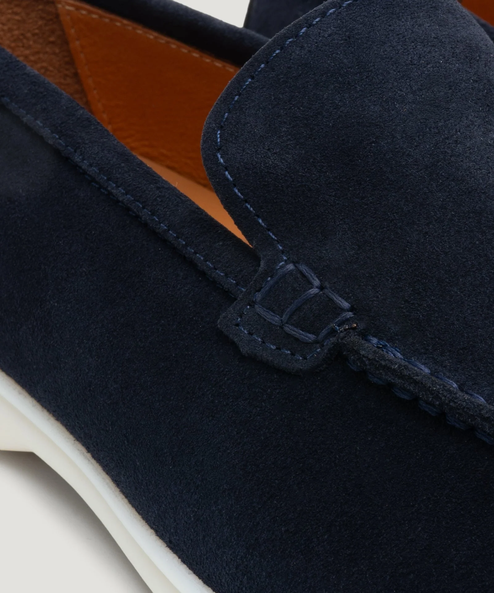 Summer Loafer suède donkerblauw - Image 4