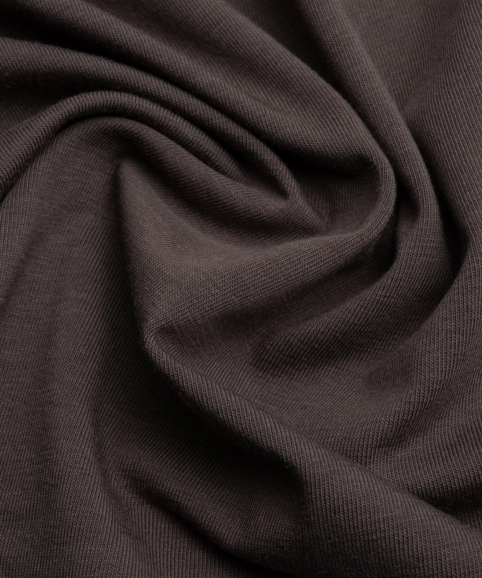 Polo jersey stretch donkerbruin - Image 4