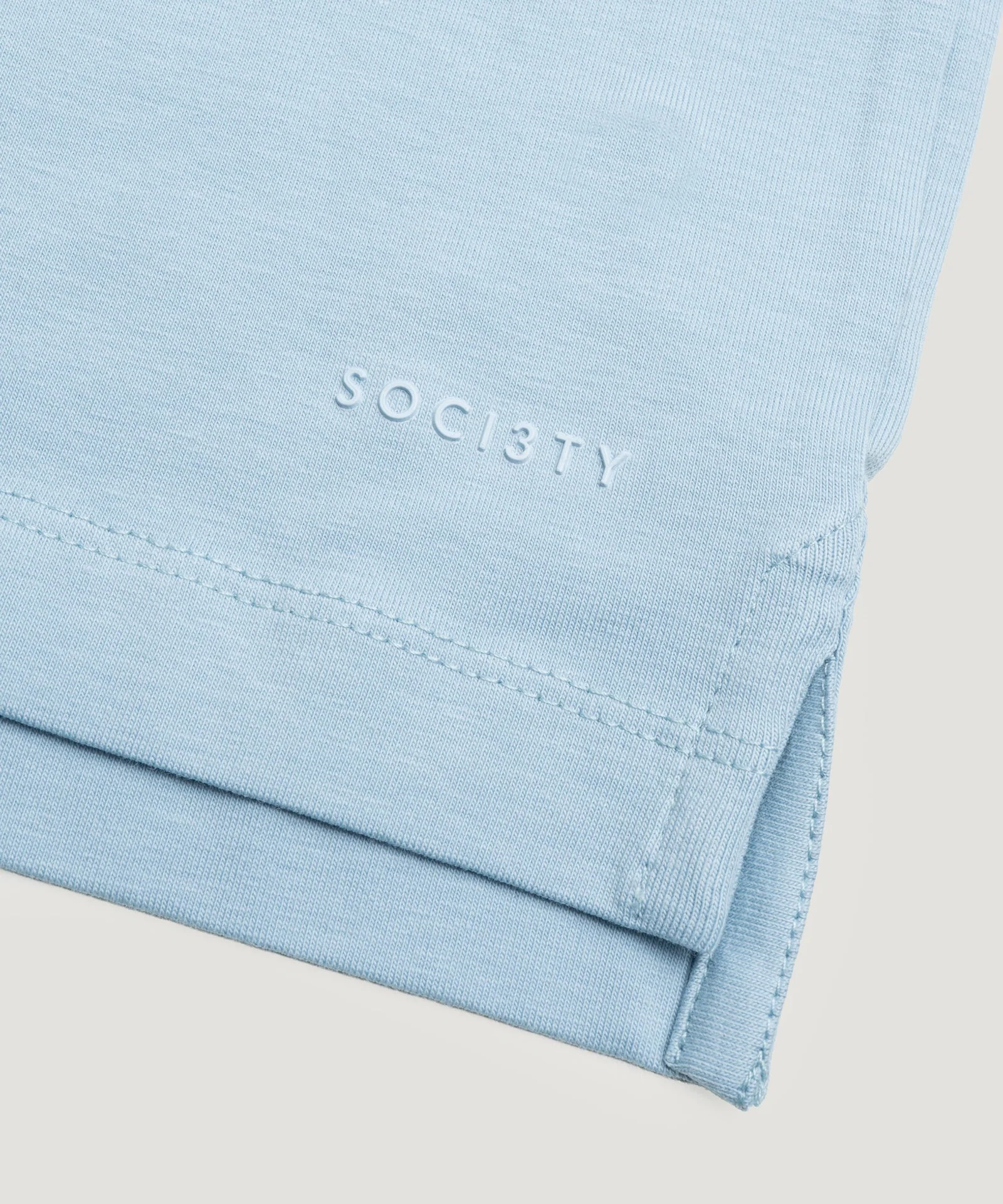 Polo jersey stretch lichtblauw - Image 3