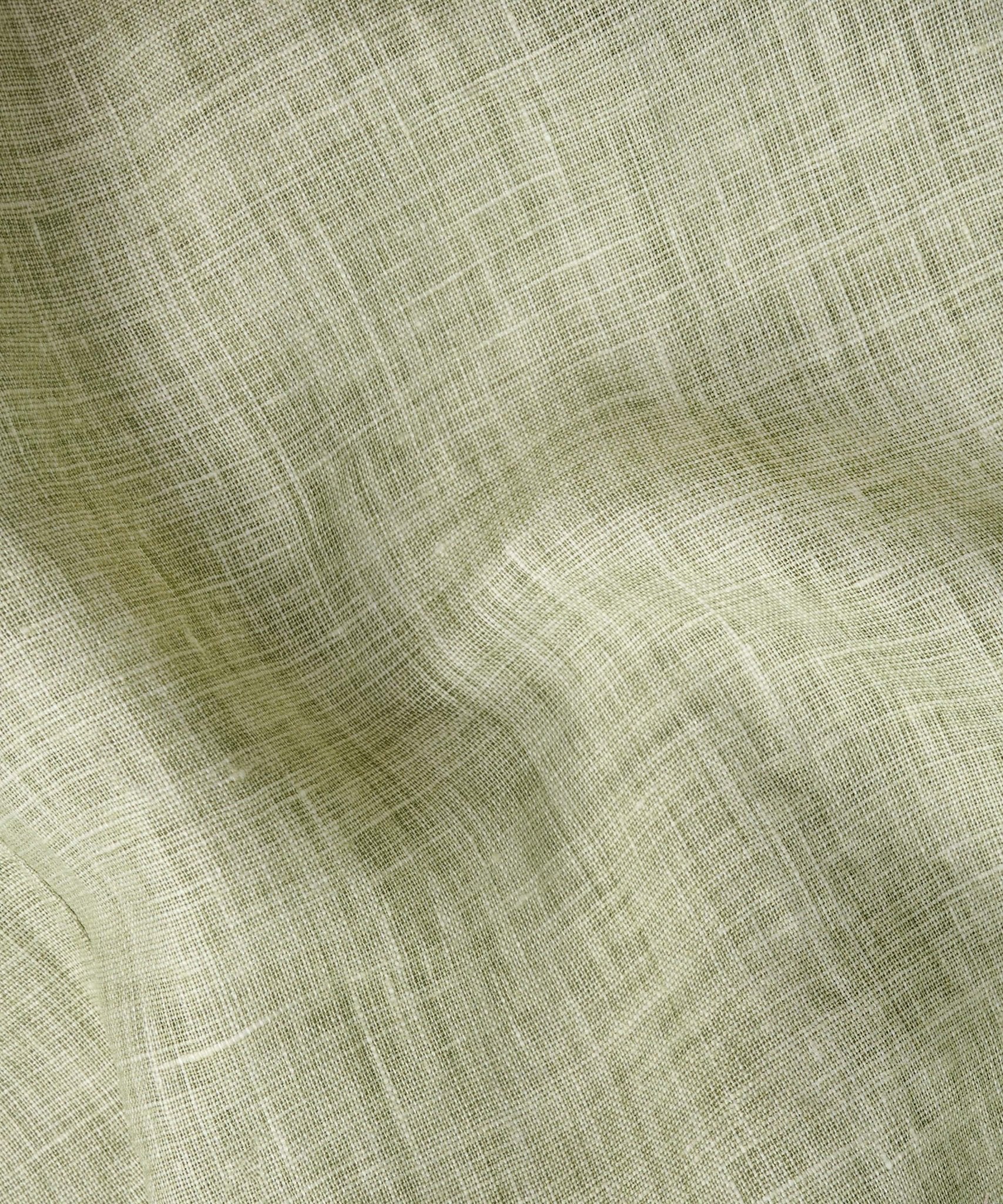 Overhemd coated linnen groen (By Canclini) - Image 2