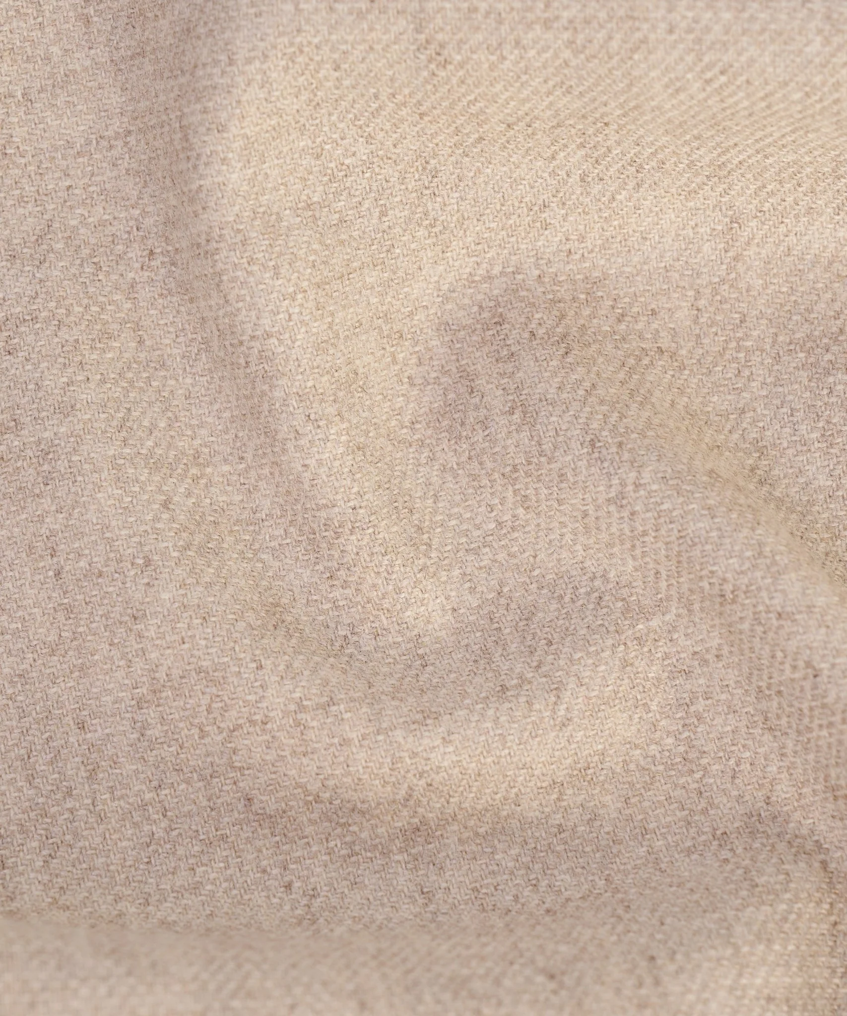 Overshirt wol flanel beige - Image 6