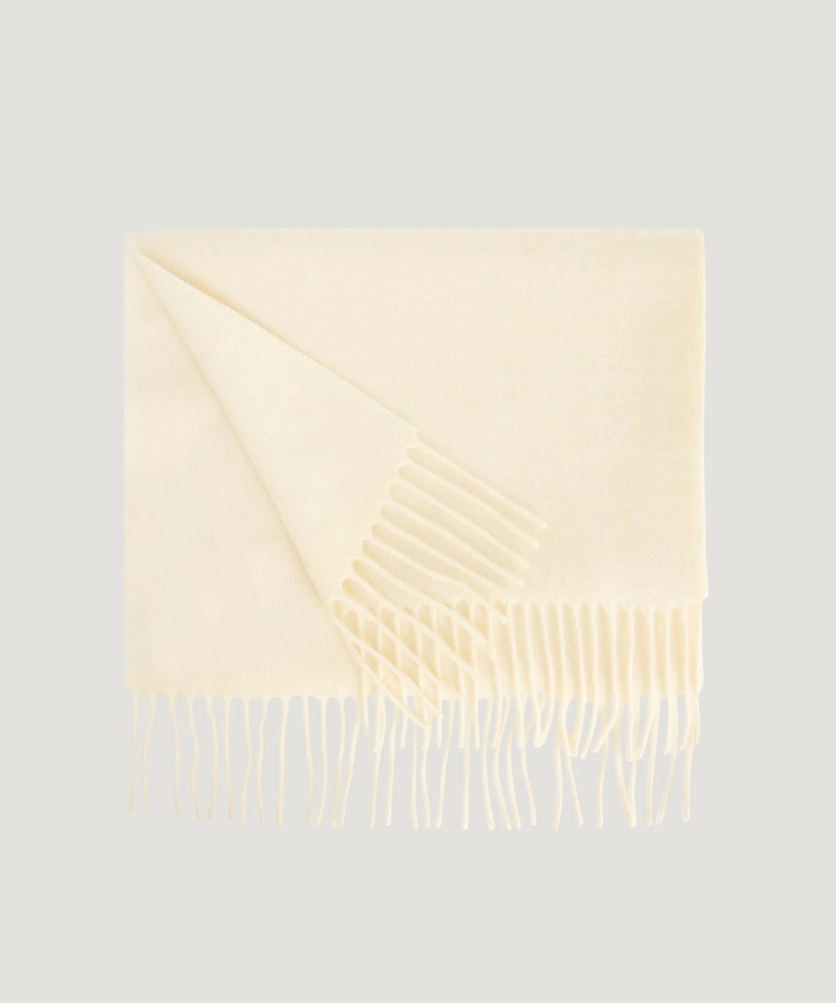 Sjaal kasjmier off-white