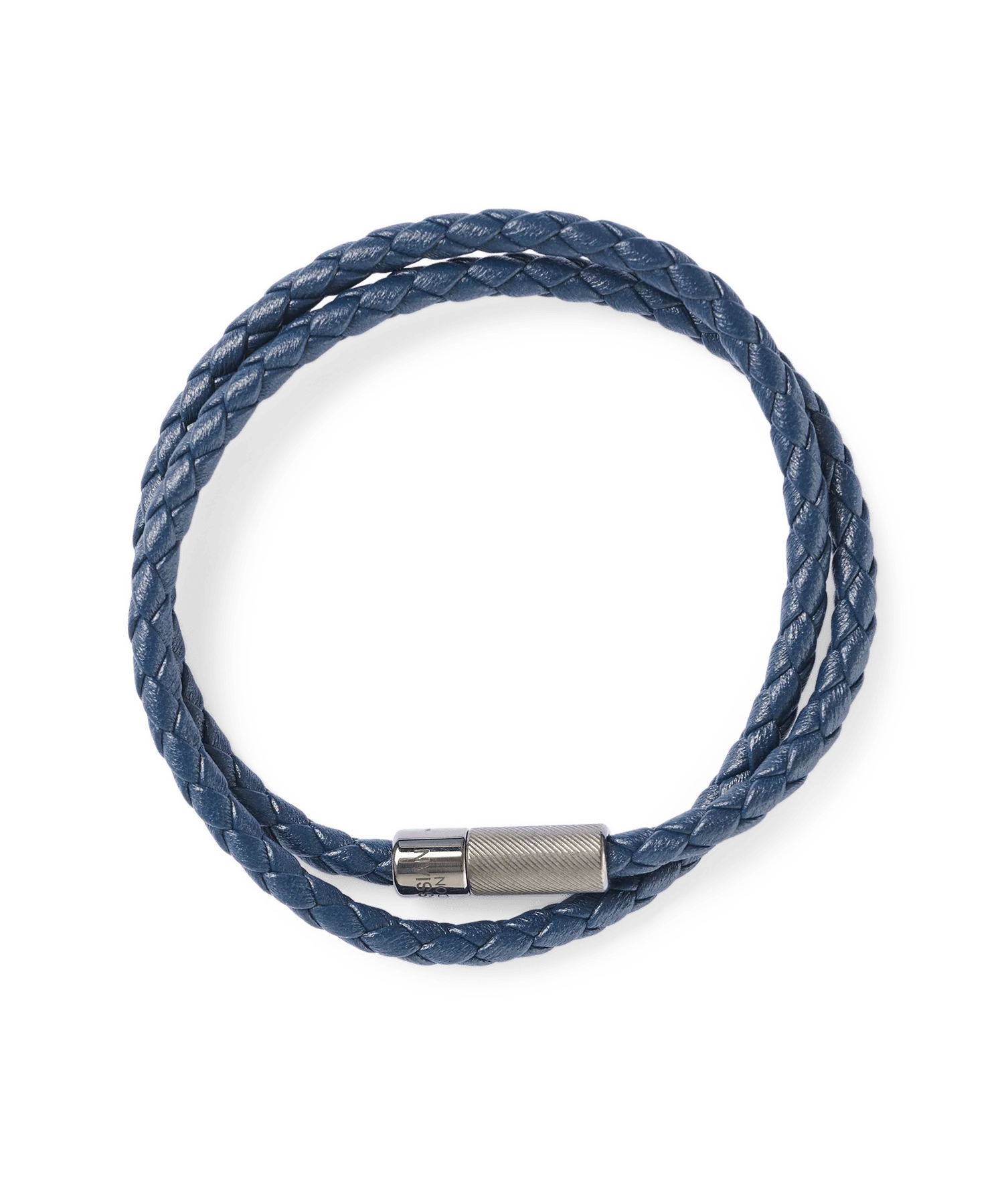 Armband leer marineblauw - Image 3