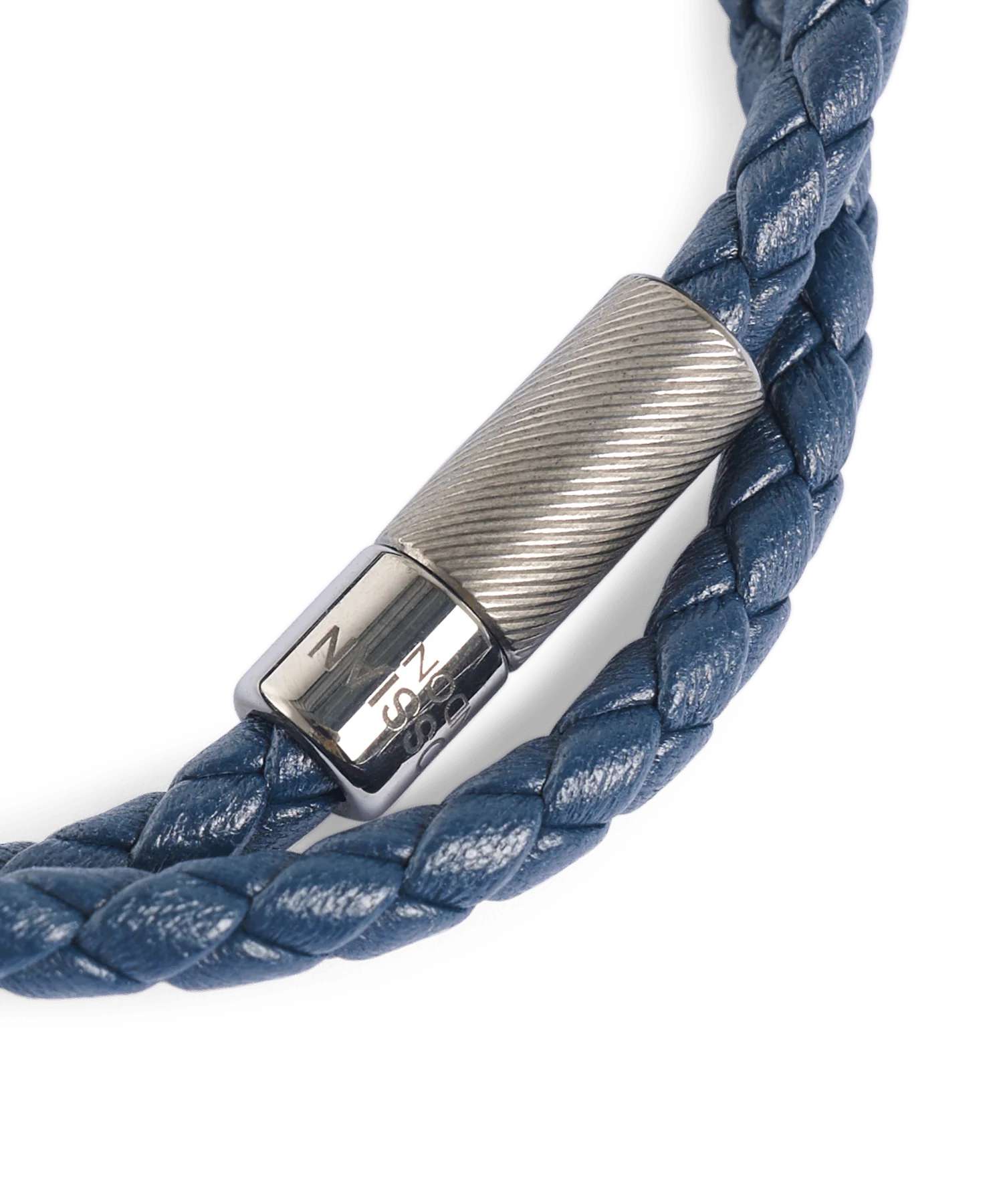 Armband leer marineblauw - Image 4