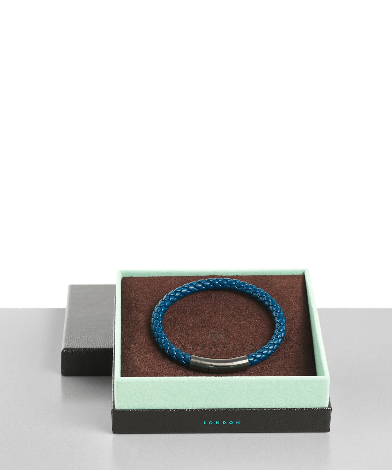 Armband leer blauw - Image 2
